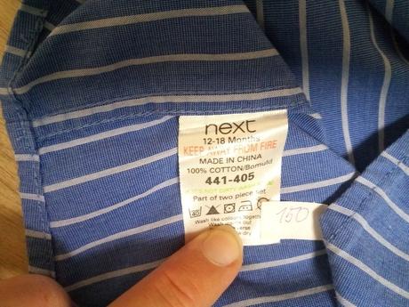Krásná košile + kravata, next, vel 86, top stav, 86