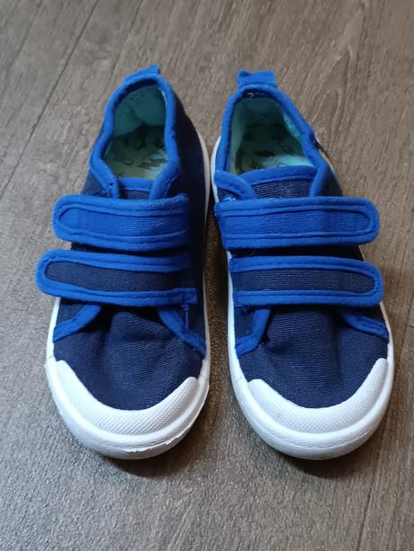 Chlapecké plátěné tenisky/přezůvky, vel. 25, 25