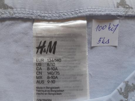 5x kalhotky ham, vel 134/140, top stav, h&m,140