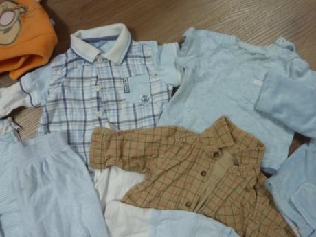 Mix oblečení vel. 62-74 - 18ks, 68–80