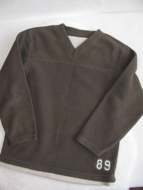 Chlapecká fleecová mikina, george,134