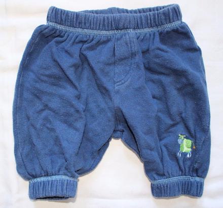 Ba83. tepláky chlapecké 0-3 měs., 68