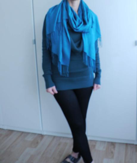 Tmave zeleny svetr melrose vel.32/34, 34