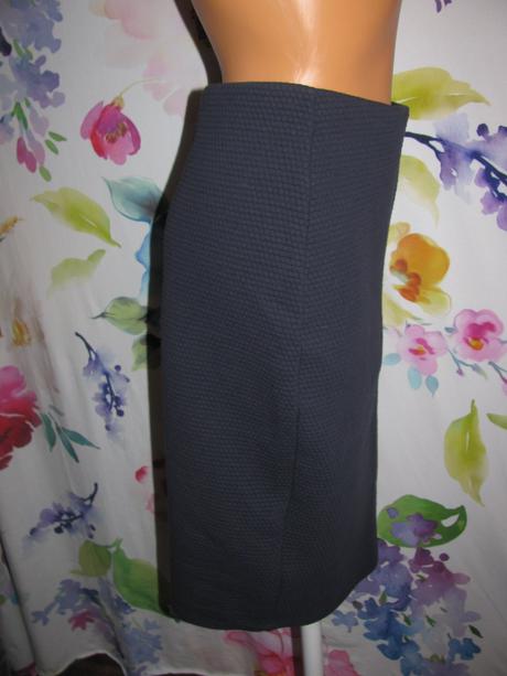 Tmavě modrá, elastická pouzdrová sukně orsay, orsay,s