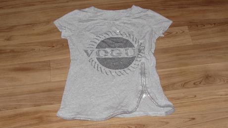 Tričko s kamínky a zipem vel. 146/152, 152