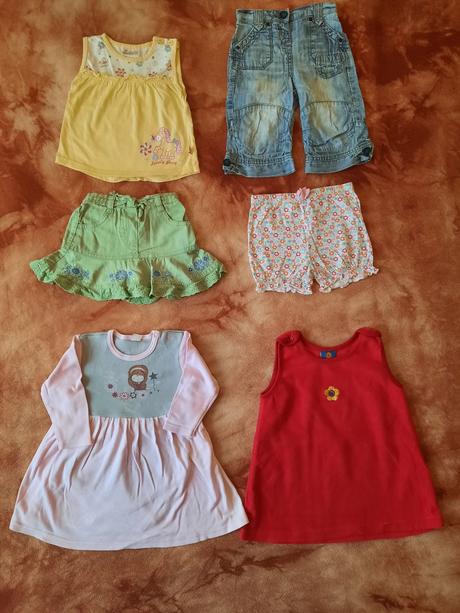 Balík 36 věcí pro holčičku vel. 86, 86–98