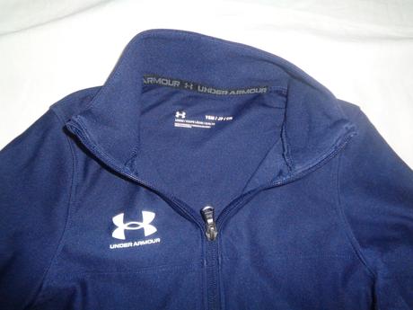 Modrá sportovní bunda under armour 128/134, under armour,128