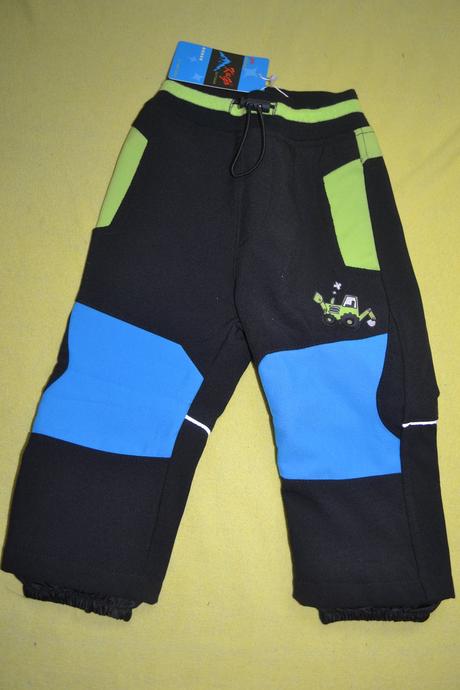 Zimní nové softshellové kalhoty a bunda h&m12-18 m, h&m,80 / 86