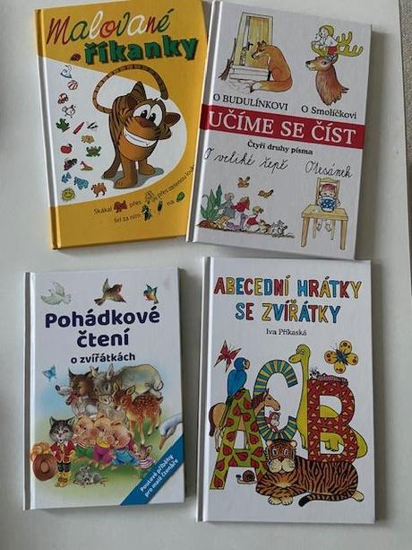 Dětské knížky 4ks, 