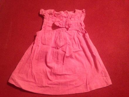 Dívčí šaty - šatičky mašlička, 74