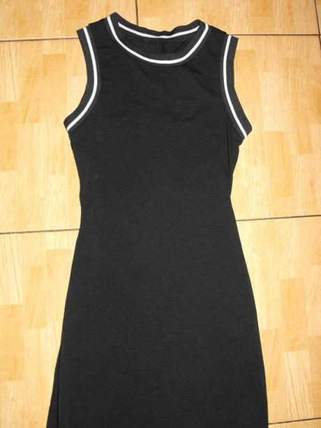 Čierne športové elastické šaty new look, new look,34