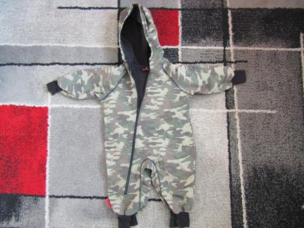 Softshelový maskáčový overal-podzim vel.80 zn.ielm, 80