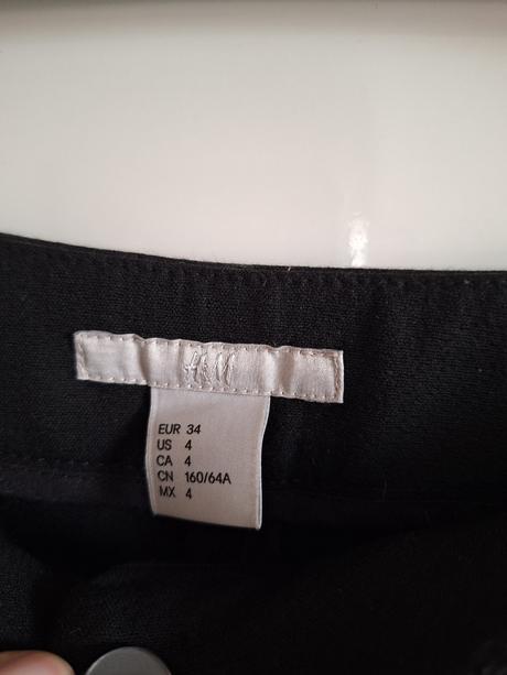 Kalhoty společenské kalhoty vel. 34 / xs, h&m,xs