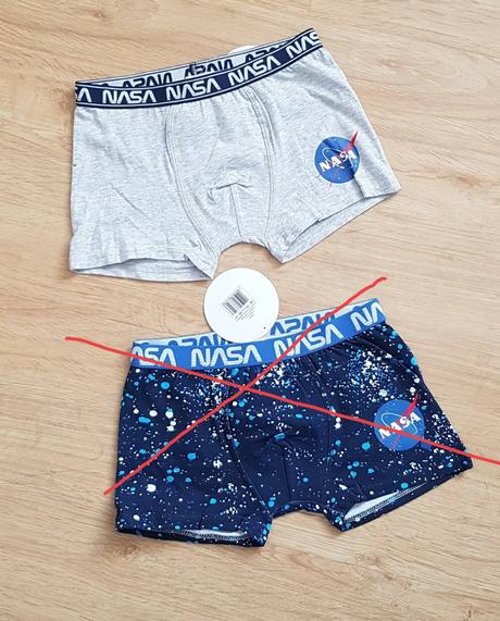 Trenky x boxerky nasa, 134 / 140