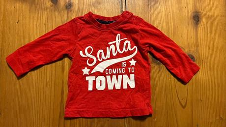 Triko santa pro miminko, nutmeg,68