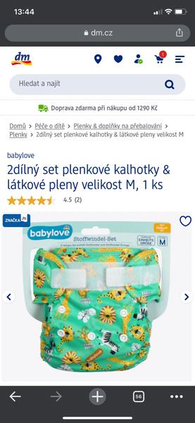 Plenkové kalhotky (z DMka). Máte zkušenost?