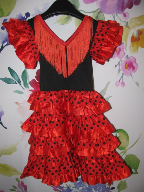 Karnevalové šaty - španělská tanečnice, 