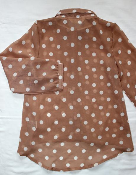 X109. šifónová košile 6-7 let, matalan,122