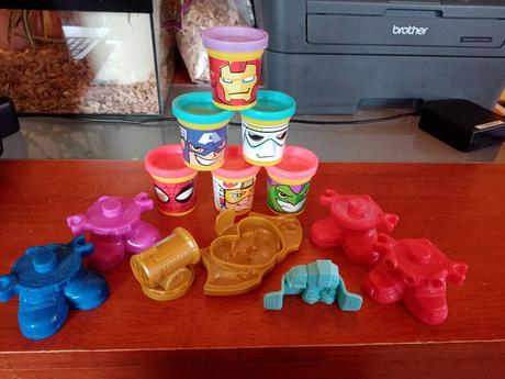 4 - play doh postavičky, 
