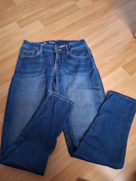 Džíny jeans kalhoty slim lindex vel. 158, lindex,158