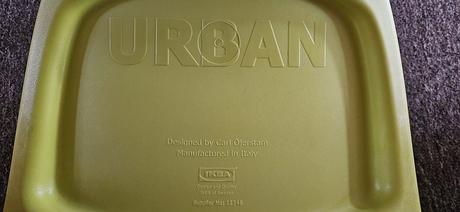 Dětská plastová jídelní židle, židlička ikea urban, ikea