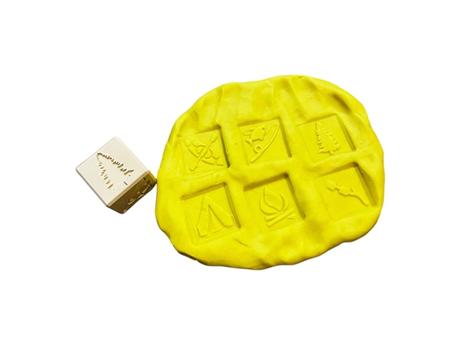 Otiskávací kostka - kemp, 