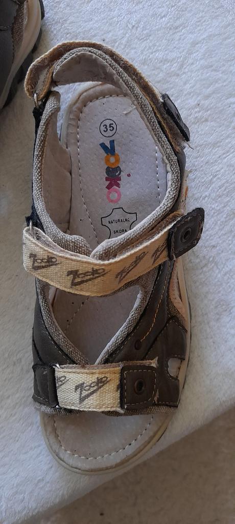 Chlapecké páskové sandále zooko, 35