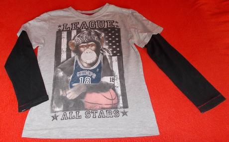 Chlapecké triko dlouhý rukáv f&f, f&f,128