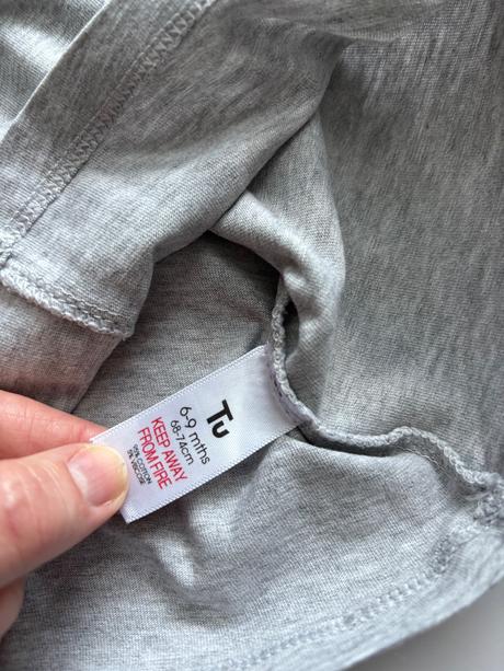 Triko šedé dívčí - v.6/9 mes, george,74