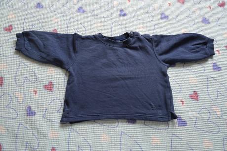 Bavlněná mikina mikinka, c&a,80