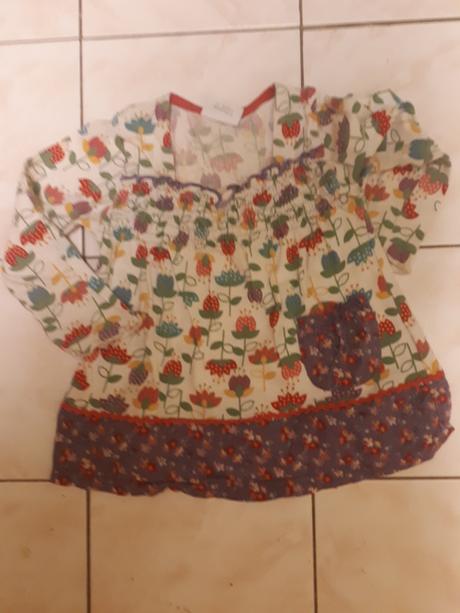 Tričko s kytičky, next,86