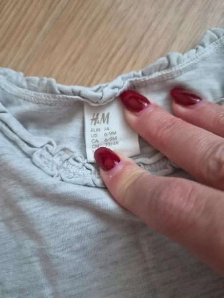 Tričko h&m, vel. 74, h&m,74