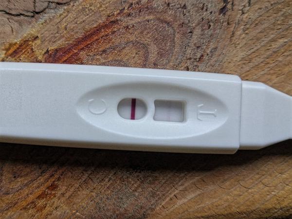 Těhotenský test. Je pozitivní?