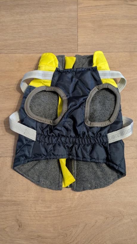 Ka489 nepromokavá psí bunda xs, délka zad 25 cm,