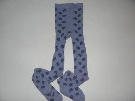 Modré termo punčocháče zn. tchibo vel.122/128, tchibo,122