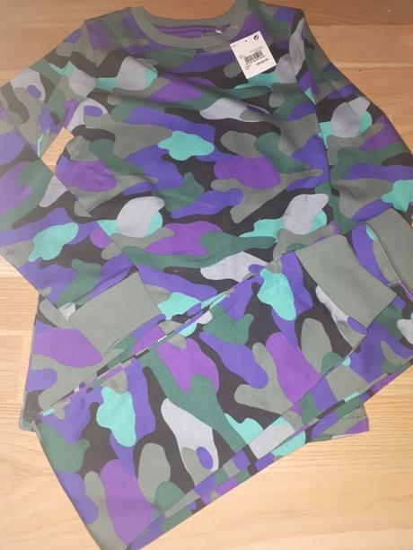 Maskáčové pyžamo 128 next, next,128