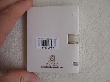 Parfémovaná voda ahmed al maghribi o'clock vzorek, 