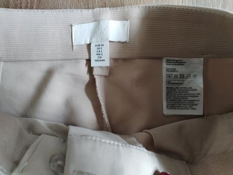 Kalhoty 3x h&m vel xs 34, h&m,xs