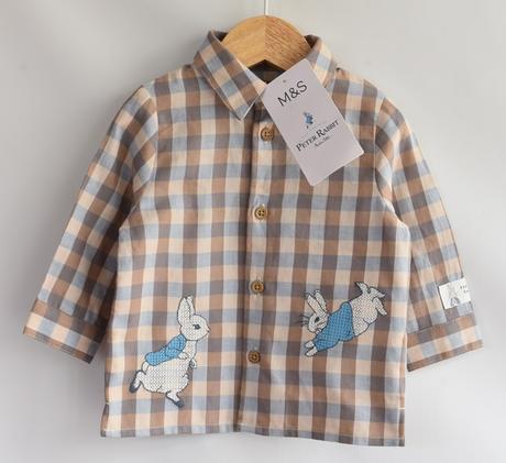 Košile vel. 3 - 6 m, marks & spencer,68