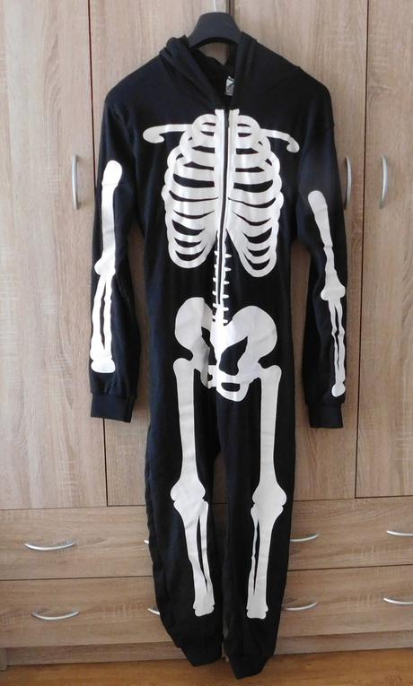 Pánský kostým -kostlivec vel.xl,