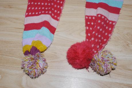 Sala barevna s bambulkami, h&m