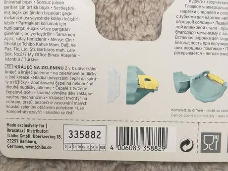 Kráječ zeleniny (tchibo), 