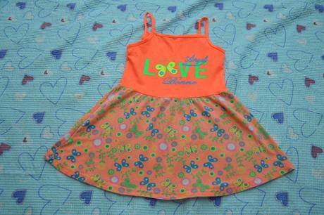 Letní šaty zástěrka do školky, 122