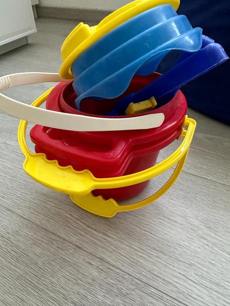 Disney mickey sada na písek - kyblík, lopatka, sít,