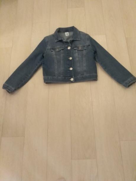 Džínová bunda, h&m,122