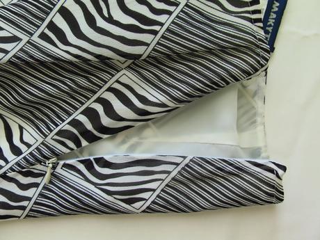 Sukně černo-bílá, 40