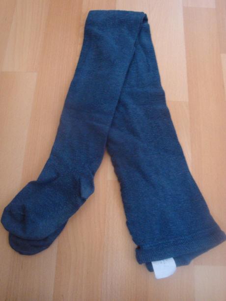 Punčocháče - tmavě modré, vel. 10-12 let, 39