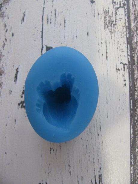 Silikonová forma-sedící pejsek, 