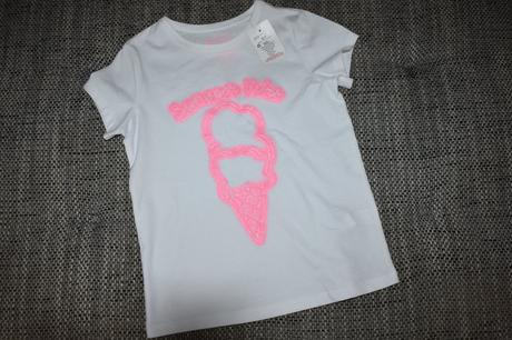 Nové triko f&f s neonovou aplikací zmrzliny, 122, f&f,122