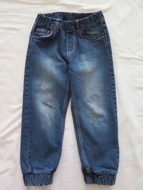 Džíny h&m - top stav, h&m,110